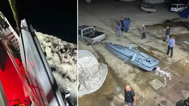 hamsi icin ag atip insansiz deniz araci buldular icerisinde 300 kilogram patlayici varmis pisman olduk allah bizi korudu 9gqUPdFd