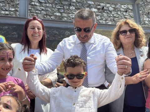Lösemiyi Yenen Çocuk İçin Balon Uçuruldu